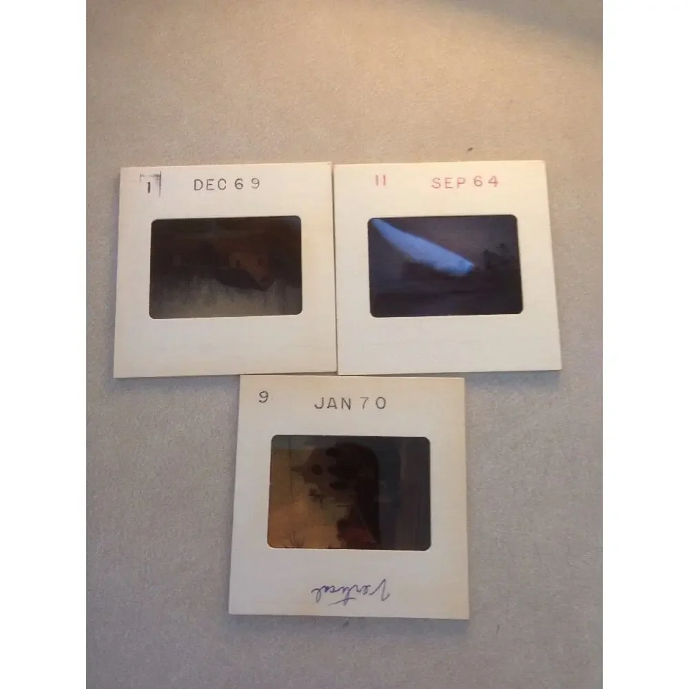 Lot 58 Vintage 60s Housing Development Architecture Buildings Photo Color Slides